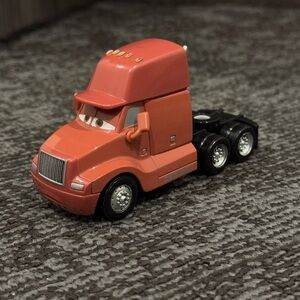 RARE Disney Pixar Cars Oliver Lightload Mack Truck Hauler Cab Only